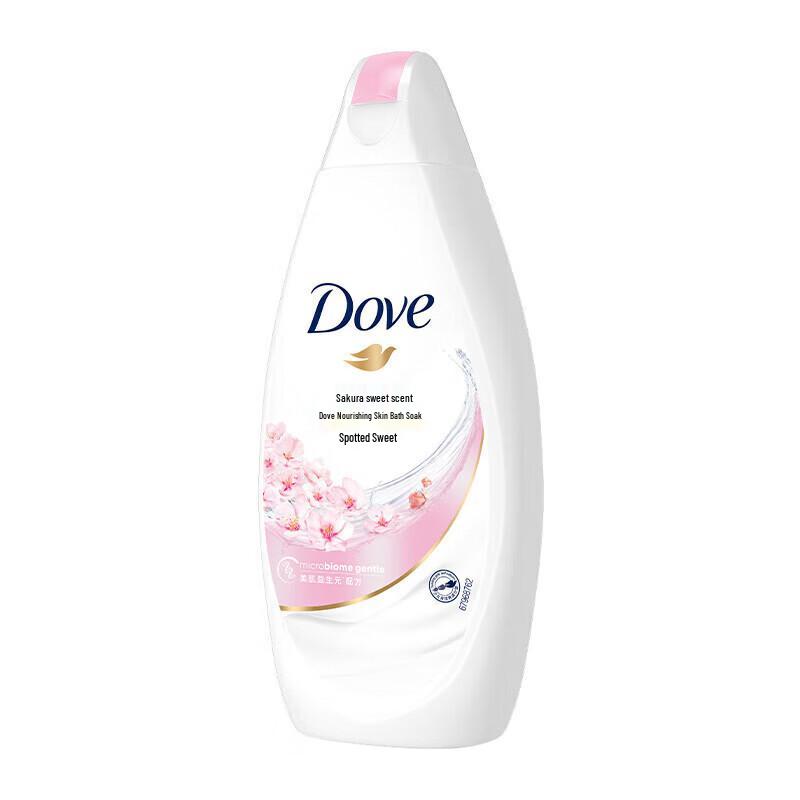 DOVE Питательное молочко для душа «Цветущая сакура»