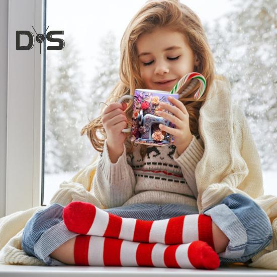 3D швейная расписная кружка, креативный космический дизайн с ручкой, безопасная для микроволновой печи, многоцелевая кружка, подарочные принадлежности