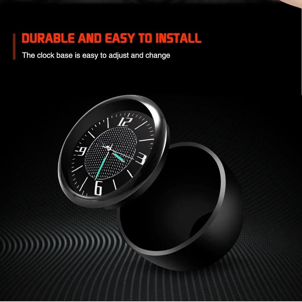 Car Interior parts mini Clock Watch Auto Electronic Quartz Watch For BMW 5Series 3Series X5 Series X3 1Series X6 X1 M3 M Z4 M5 hkvr74