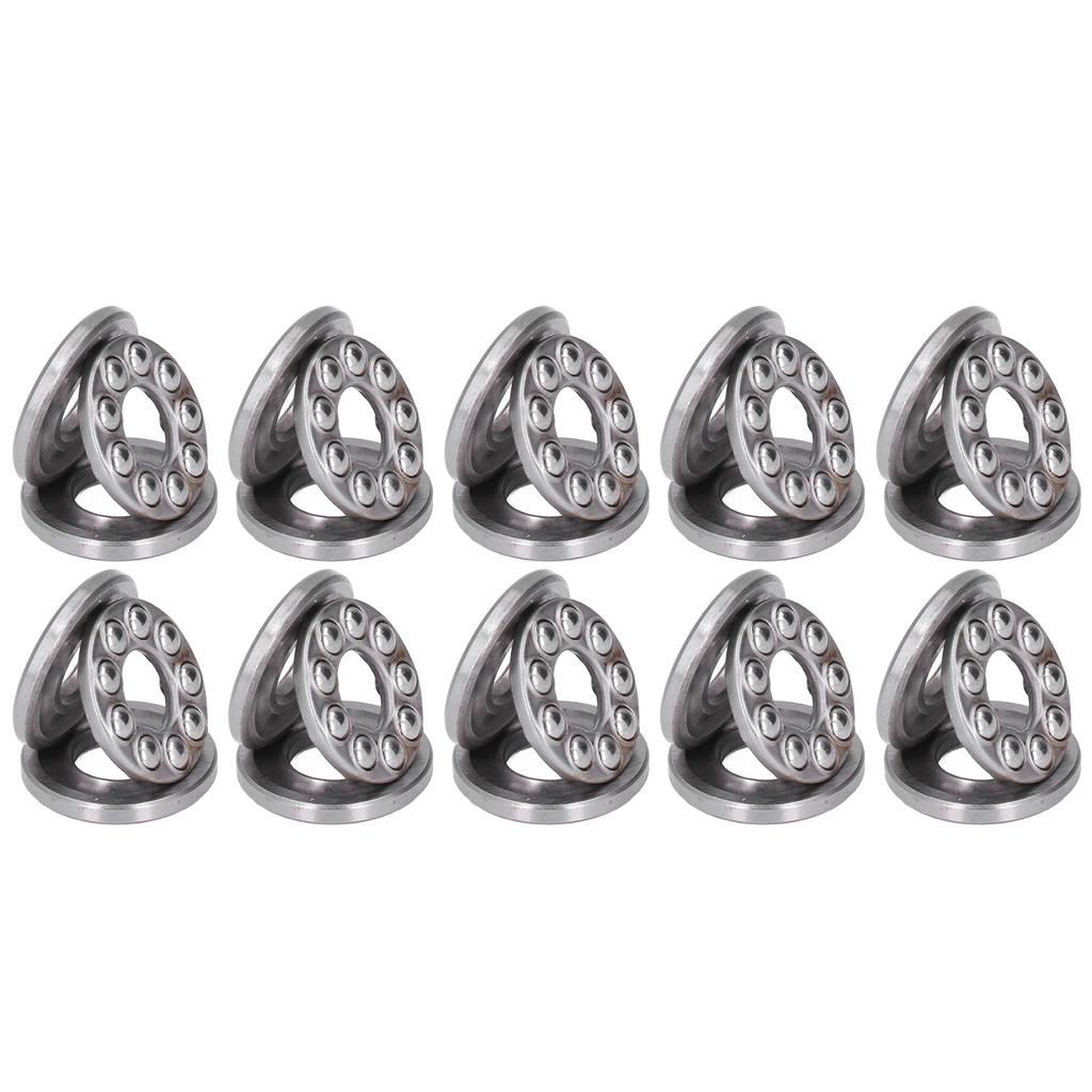 10Pcs Thrust Ball Bearing Single Direction Accessory Replacement Set Kit for Equipment51200