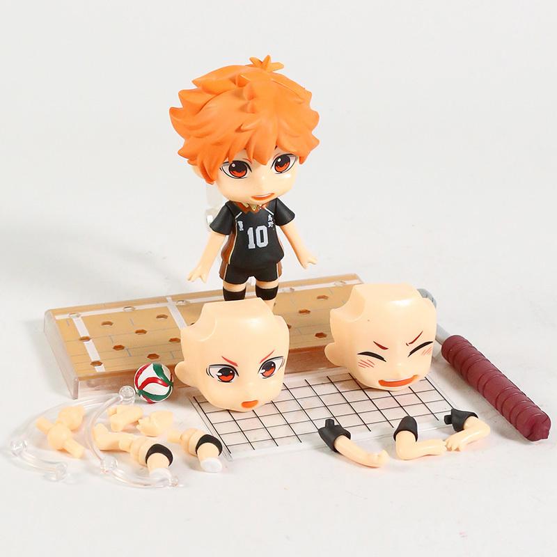 Haikyuu Hinata Syouyou 461 kageyama Tobio 489 пляжный волейбол ПВХ фигурка игрушка аниме Коллекционная модель кукла подарок