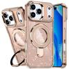 Coque de Protection - BOOLING - pour iPhone 17 Pro Max - Antichoc avec Cercle Magnétique - Doré