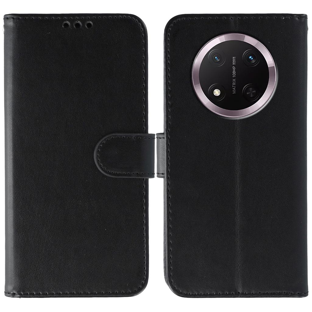 Чехол для телефона для Honor Magic7 Lite 5G/X60 Pro 5G/X9c 5G из искусственной кожи, откидная обложка-кошелек со шнурком