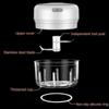 (100/250ml)2023 Upgraded Wireless Electric Garlic Masher Press Stirrer Chopper Vegetable Kitchen Garlic Potato Meat Shredder