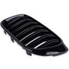 for BMW F25 Grille Dual Line Front Replacement Kidney Grill Gloss Black FOR X3 F25 2014-2016 X4 F26 2015-2017