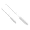 2pcs Aquarium Tube Cleaning Brush Stainless Steel Long Tube Fish Tank Cleaning Brush