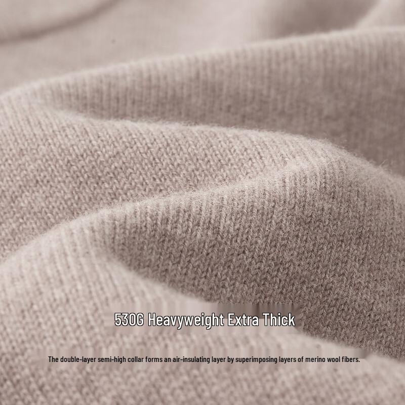 Shanshan Men's 100% Pure Wool Cardigan Sweater Jacket