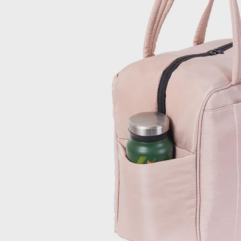 Дорожная сумка Lulu High-Value: Большая емкость для разделения влажного и сухого мусора, ручной мешок из хлопкового пуха