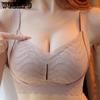 Women's Full Figure Wire Free Smooth Plus Size Bra Non Padded Minimizer Bra