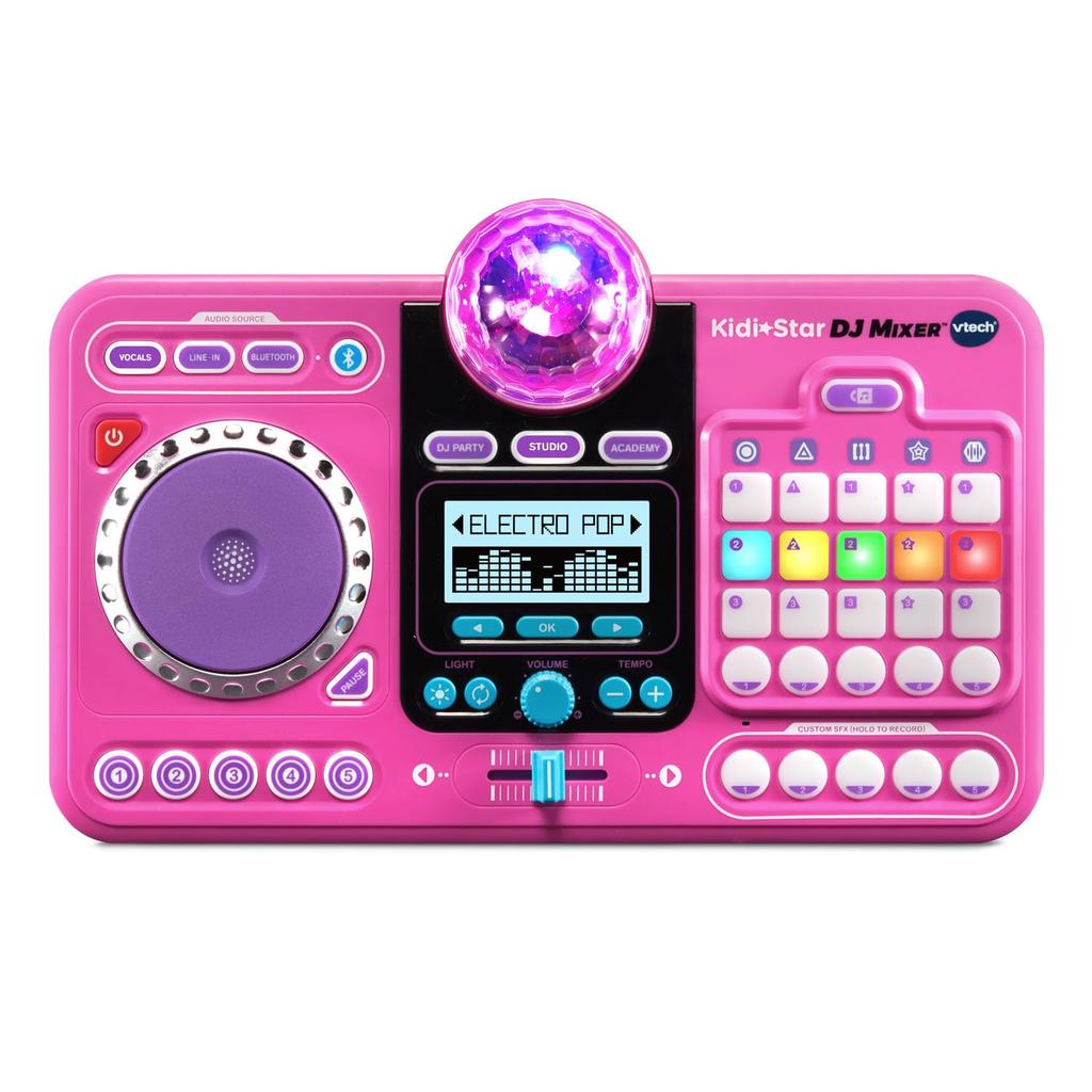 VTech Kidi Star DJ розовый микшер,