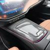 Для Mercedes Benz E-Class W214 2024+ E260 E300 Центральная консольная панель из углеродного волокна Стиль наклейки для интерьера Аксессуары