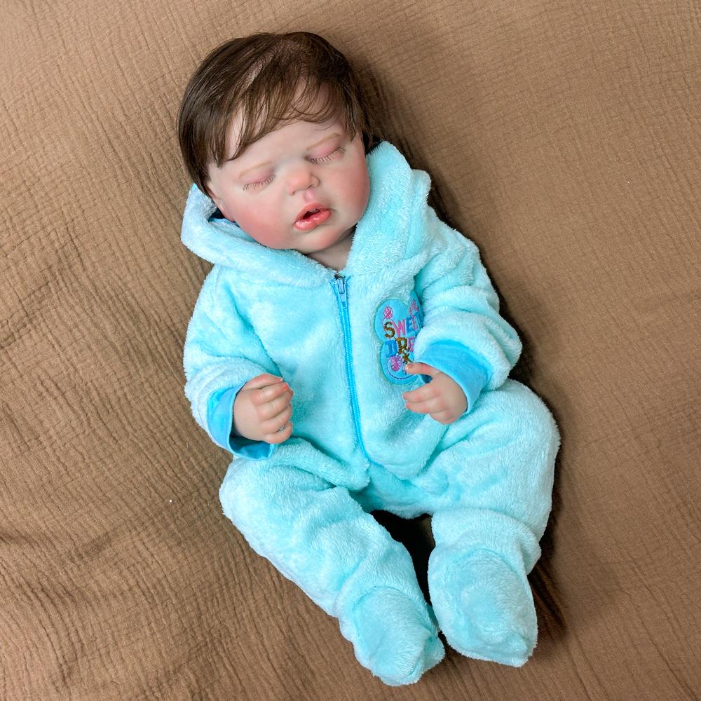 50 см моющаяся реалистичная мягкая расписанная вручную кукла-реборн для детей