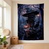 Horror Halloween (1) Wall Tapestry Stylish Wall Hanging for Bedroom Living Room Dorm Nice Present for Family and Friends