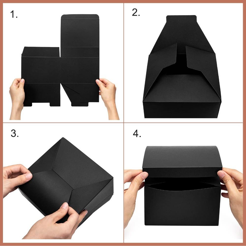 5 шт. Подарочные коробки с крышками, коробки для предложений жениха, картонная подарочная коробка, крафт-бумага, подарочная упаковочная коробка для свадебных вещей, вечеринок, поделок, дней рождения