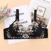 High-quality Thin Embroidered Girl's No Steel Ring Underwear Adjustable Small Chest Gather Bra
