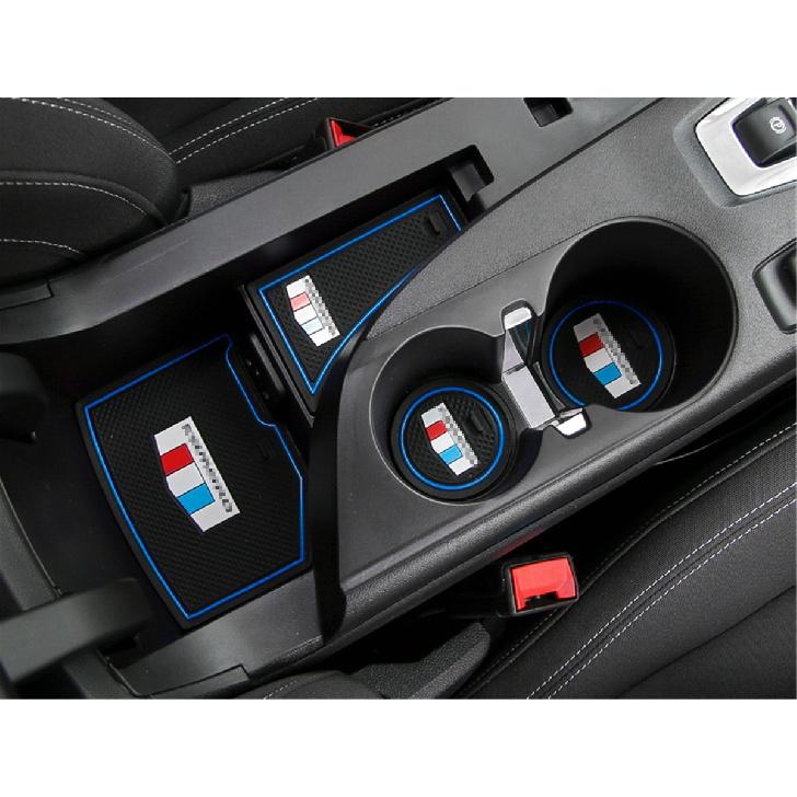 Противоскользящий коврик для ворот и чашек для Chevrolet Camaro 2017 2018 2022, резиновые прокладки с дверными пазами, салон автомобиля