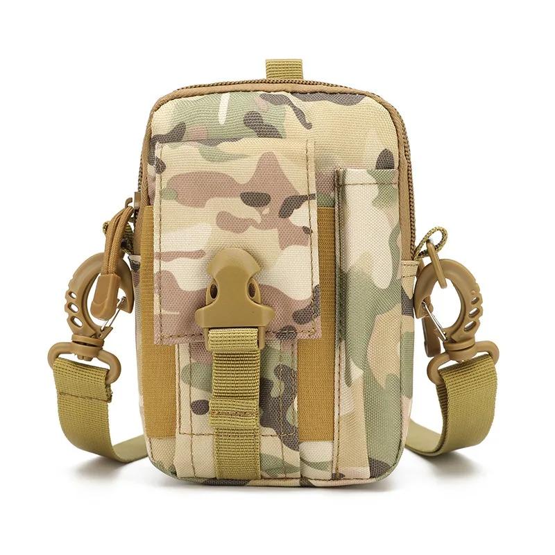 Мужская поясная сумка для улицы, водонепроницаемая тактическая сумка Molle из нейлона для телефона, спортивные охотничьи аксессуары, EDC-органайзер для инструментов