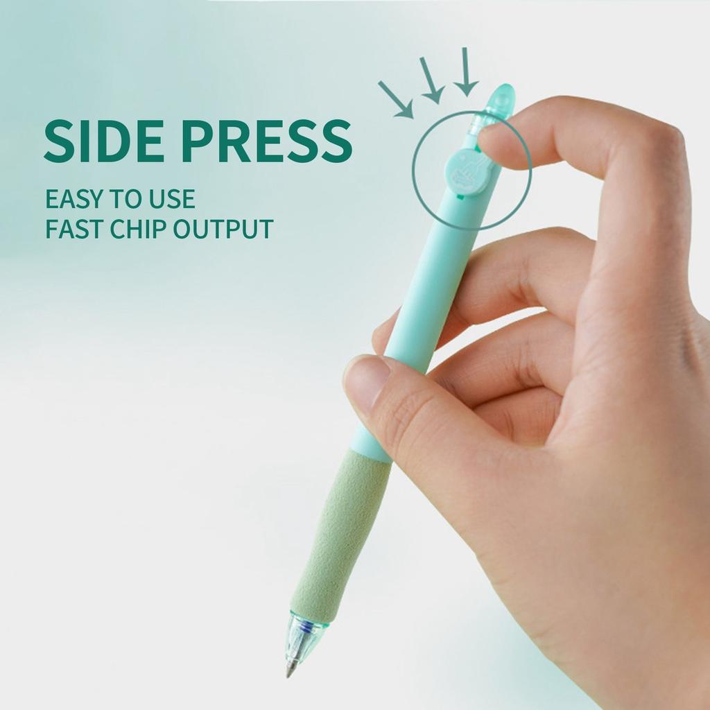 Набор нейтральных ручек, стержень ручки 0,5 мм, 4 синие нейтральные ручки, канцелярские принадлежности для студентов 0,8 мл