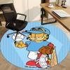 1 шт. Круглый ковер Garfield для офиса, под офисные стулья, спальни, гостиной, домашний декор a1016085