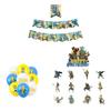 Zelda Game Themed Birthday Party Decoration Set With Banners, Cake Toppers, And Balloons Starry Sky Brand