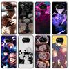 Anime Jujutsu Kaisen Case For Xiaomi Mi 11 Lite 9T 10T 11T Pro POCO X3 Pro X3 GT F1 F2 F3 M4 M3 Pro Case Cover