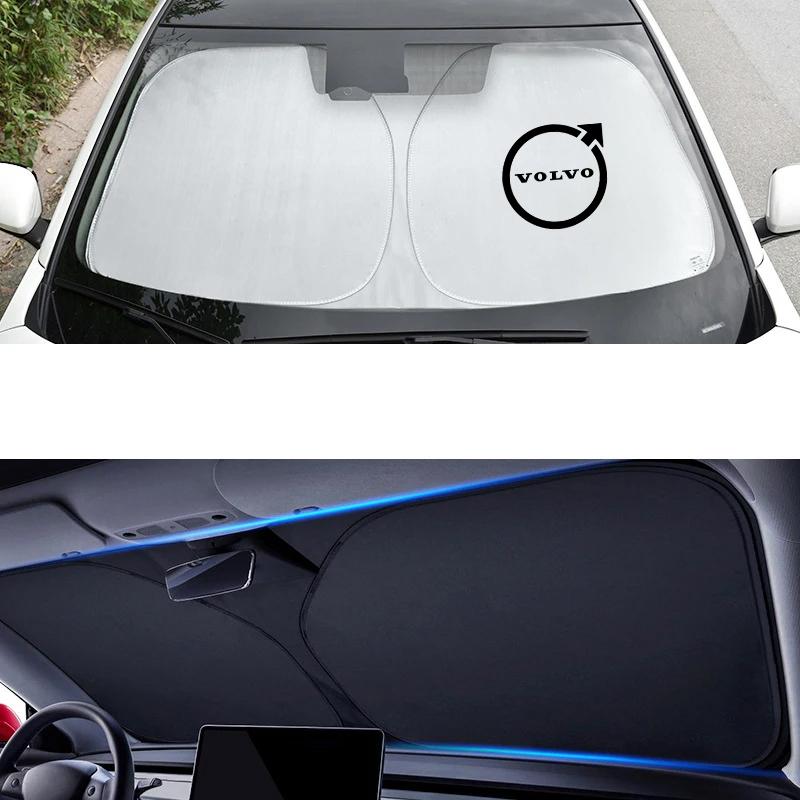 For Volvo V70 V60 V40 S90 olestar AWD XC40 S80 T6 V90 XC90 XC60 V50 S60 Car Windshield SunShade Cover Tools Auto Accessories