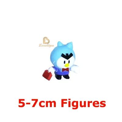 24pcs Anime Mini Figures Accessories Charms Poco Spike Nita Cute Cartoon Heroes Model Toys Game Collectibles for Children Gift