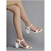 Сандалии на каблуке для девочек Shoetopia 2211 Белые - 8 UK (Девочки-2211-Белый)