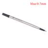 1Pc Exquisite Portable Rollerball Pen Refill Black/Blue Ink Medium Nib Universal Parker Quink Roller Ball