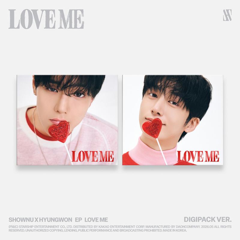 ШОНУ И ХЕНВОН (MONSTA X) – EP [ЛЮБИ МЕНЯ] (ДИГИПАК ВЕР.) Ограниченный выпуск