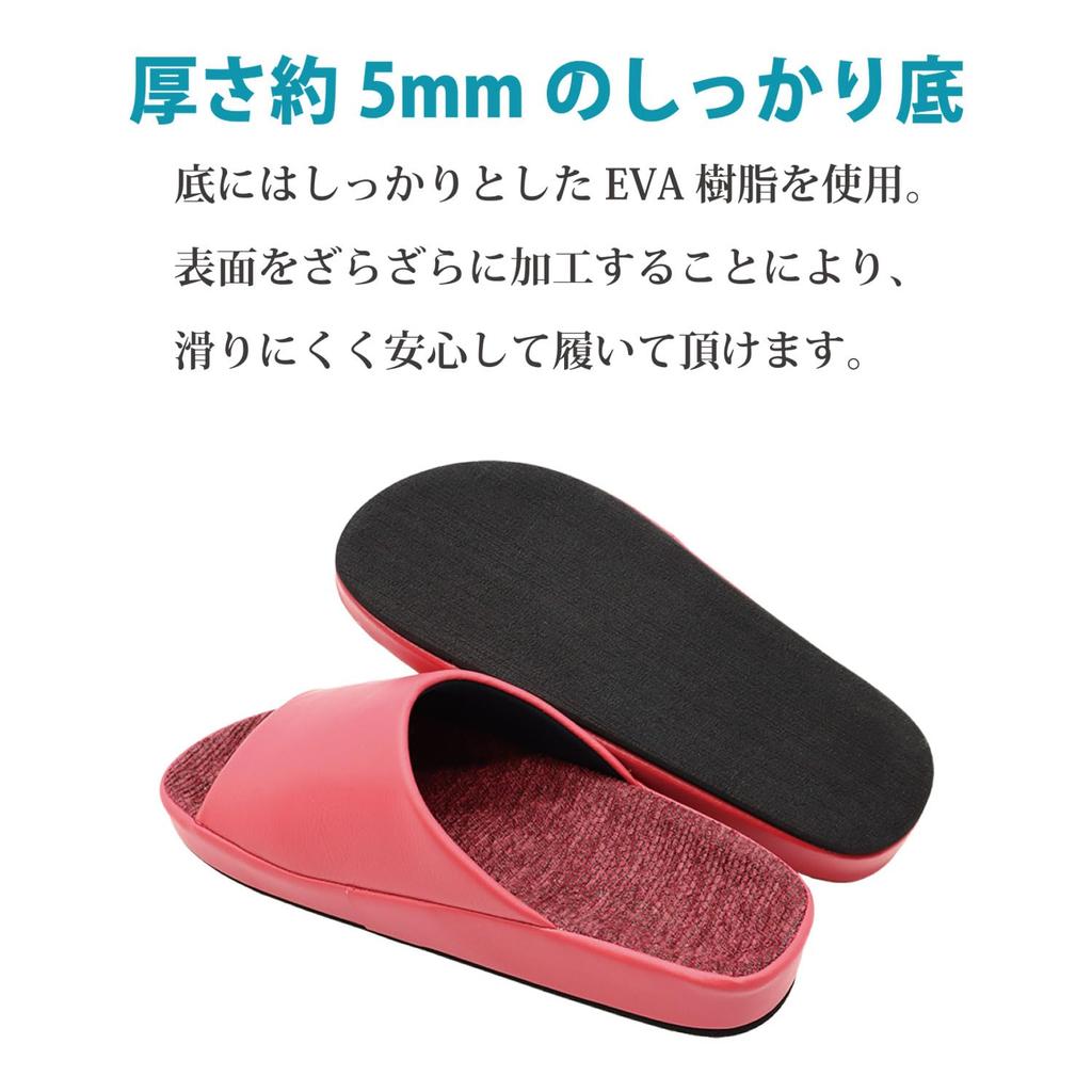 Okamura Foot Comfort Size Made In Snug Comfortable Slippers, Color, 23cm, Blue, HECE6901BL, Japan, Fit,