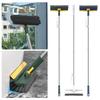 Floor Scrub Brush 3 In 1 Long Handle Removable Adjustable Wiper Broom Tools Tile Magic Squeegee Cleaning Kitchen Bathroom Brush