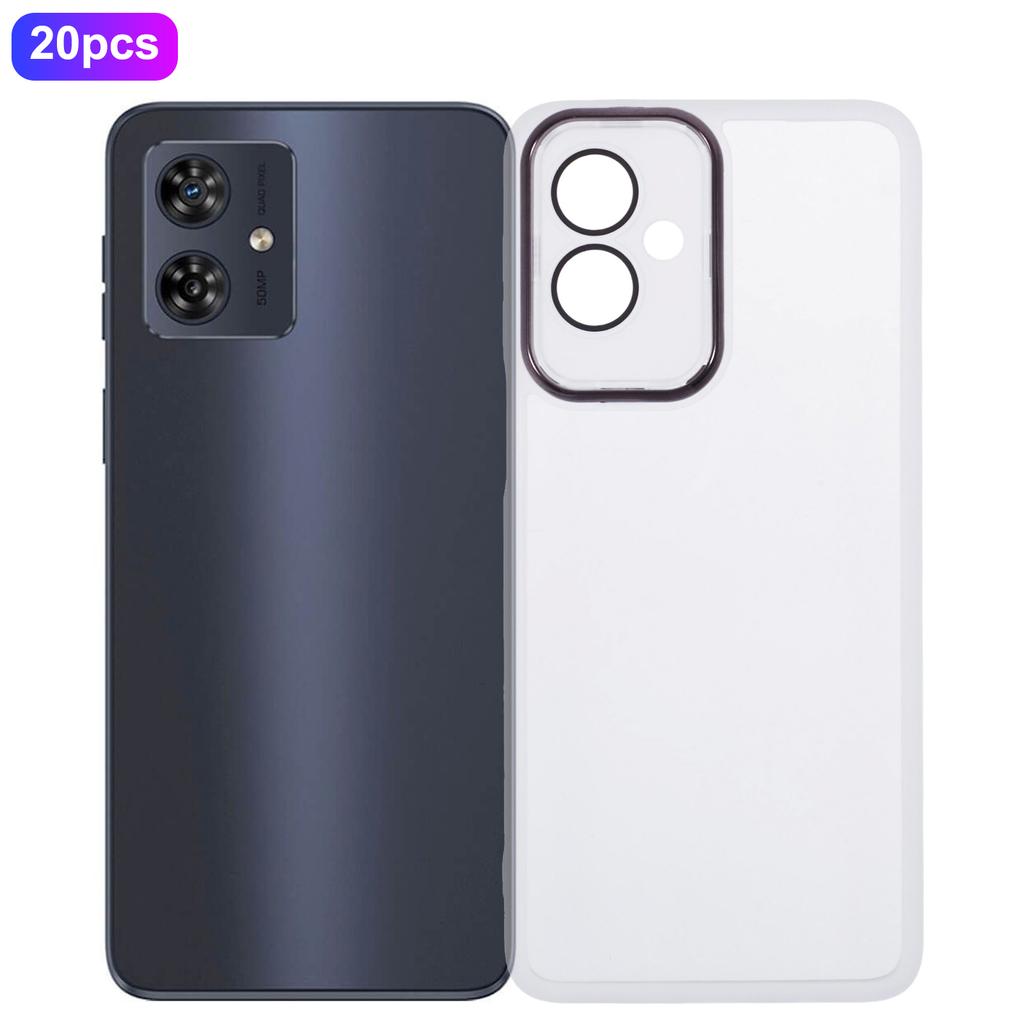 Оптовая закупка 20 шт. ТПУ чехол для Motorola Moto G54 5G/G54 Power 5G/G64 5G Чехол для телефона Точные вырезы