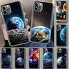 Чехол для телефона Earth Stars Space для iPhone 11 12 13 Mini 14 15 Plus 16 Pro Max 17 Air 7 8 + SE Арт Индивидуальный Fundas 11 12 13