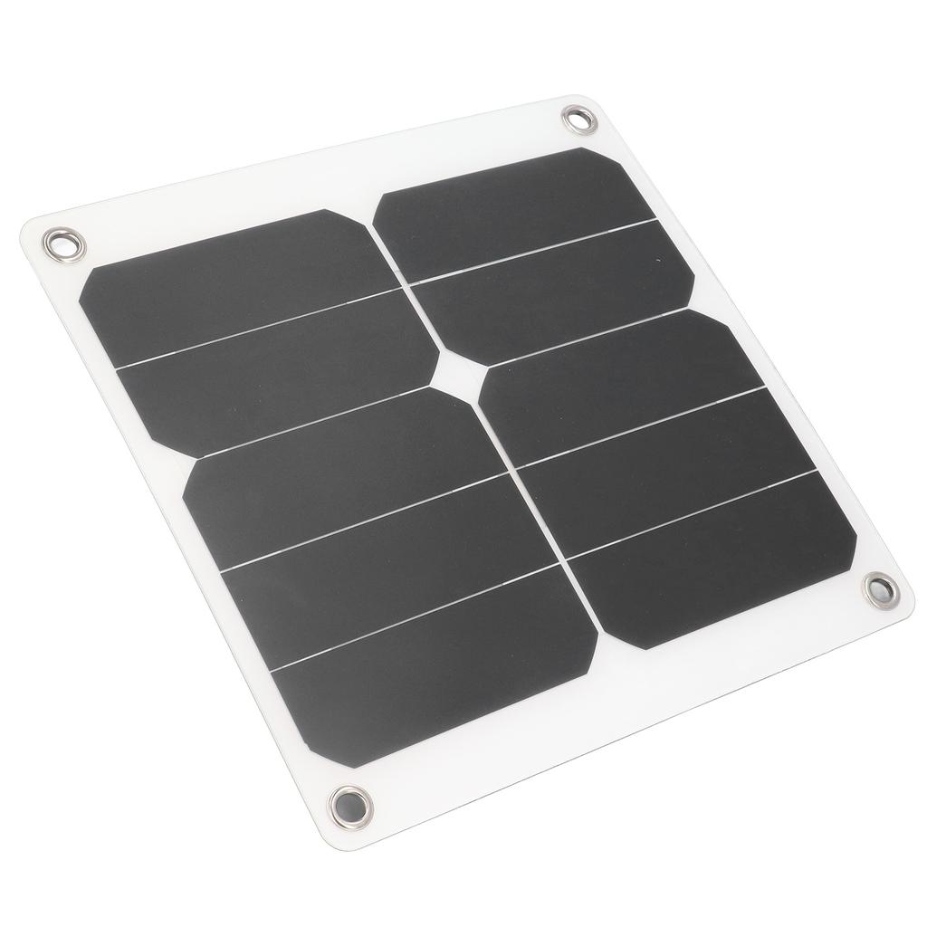 15W Solar Panels USB High Conversion Efficiency Light 5V Portable Solar Power Bank for Camping