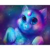 Diamond Painting "Cartoon Blue Cat" Diamond Embroidery Rhinestones Cross Stitch