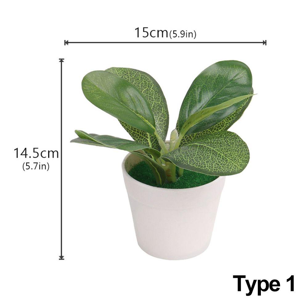 Desktop Ornament Lifelike Greenery Potted Simulation Scindapsus Faux Grass Artificial Plants Bonsai