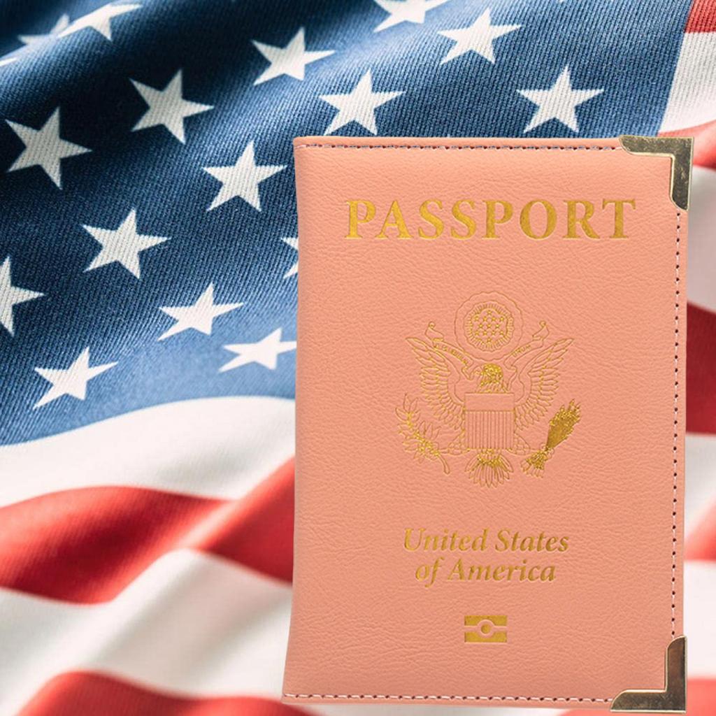 Обложка для паспорта и держателя карт Combo, чехол для паспорта/кошелек с отделением для карт для женщин и мужчин(AL-фиолетовый)