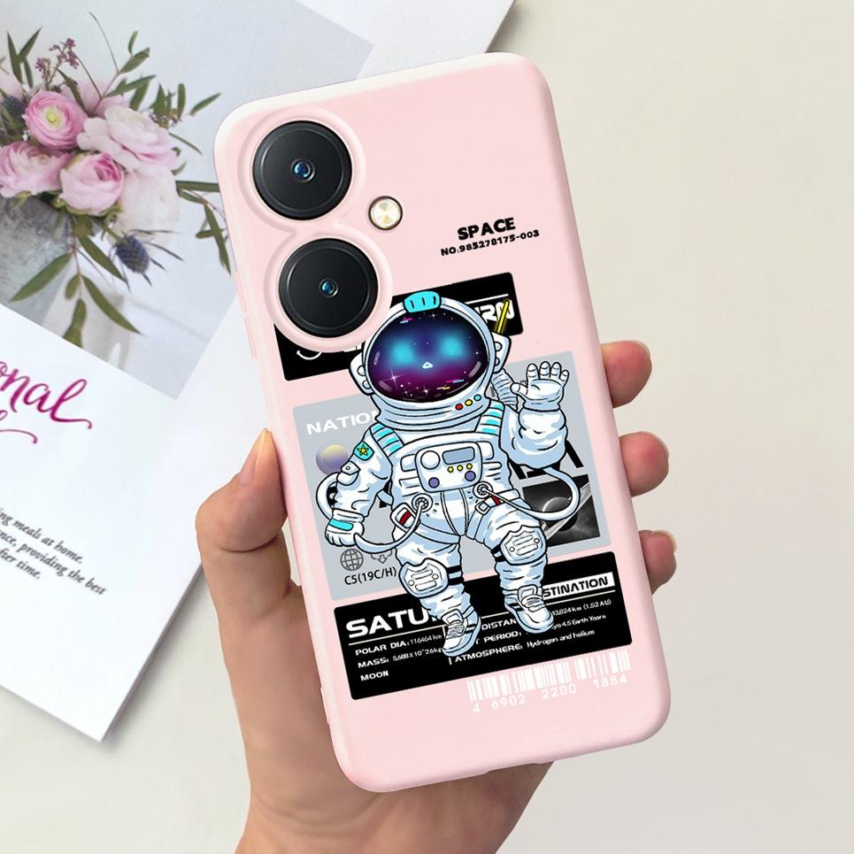 Soft Silicone Covers For Vivo Y27 Y36 4G 5G Case Bumper Shell Cartoon Child Fashion Soft TPU Silicone Etui For Vivo Y36 5G Y 27