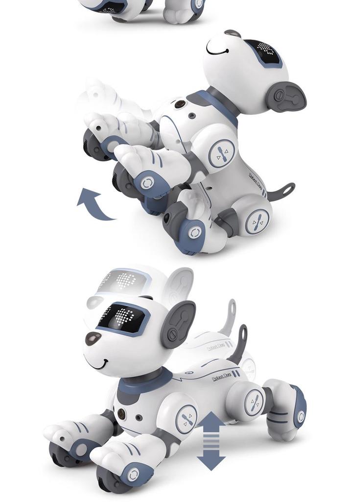 Smart Programmable Robot Dog: Interactive Touch-Responsive Electric Pet and Educational Toy