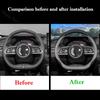 Для Mazda EZ-6 EZ6 2025-2026 Чехол на руль Кожаный Ультратонкий Противоскользящий Дышащий Накладка на ручку автомобиля Аксессуары для интерьера