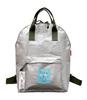 8581 SNOOPY Tarp Material Rucksack Type Tote Bag IP Theoru [Rootote] Peanuts-9F (02 Silver)