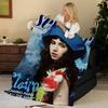 Музыкальное одеяло-плед C-Clairo, Мягкое, Теплое, Прочное и Стираемое, Милое, Крутое