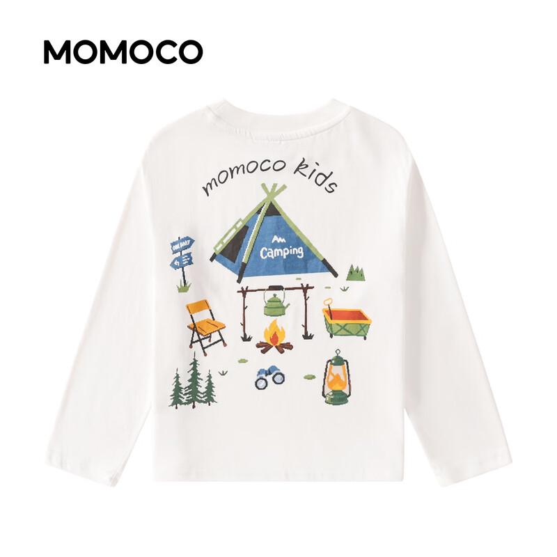 Повседневная детская футболка с длинным рукавом MOMOCO