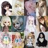 Светло-золотистый парик для куклы Лолиты BJD/SD 1/6 Короткий кудрявый парик для куклы Детский подарок Наряжать куклу-девочку