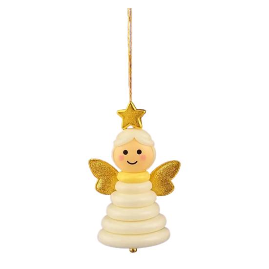 Набор для изготовления рождественского украшения из пуговиц своими руками, набор для изготовления украшений из рождественских пуговиц, собранные вручную снеговик/Санта/ангел, поделки из пуговиц для подвесного декора на рождественскую елку