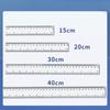 Plastic Straight Ruler Multifunction Drawing Ruler Drawing Tool Measuring Ruler  School