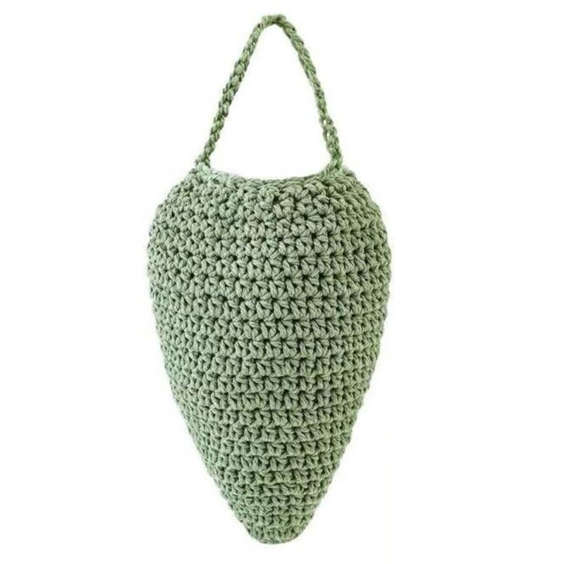 Large Crochet Wasp Nest Decoy Faux Hanging Fake Hornet Nest Wasp Intimidate for Outdoor Garden Yard Camping Eaves