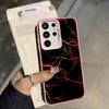 Красный чехол «Молния» для Samsung Galaxy A10 A20 A56 A54 A50 A06 A07 A72 A51 A52 A04 A05 A03 A71 Задняя крышка телефона