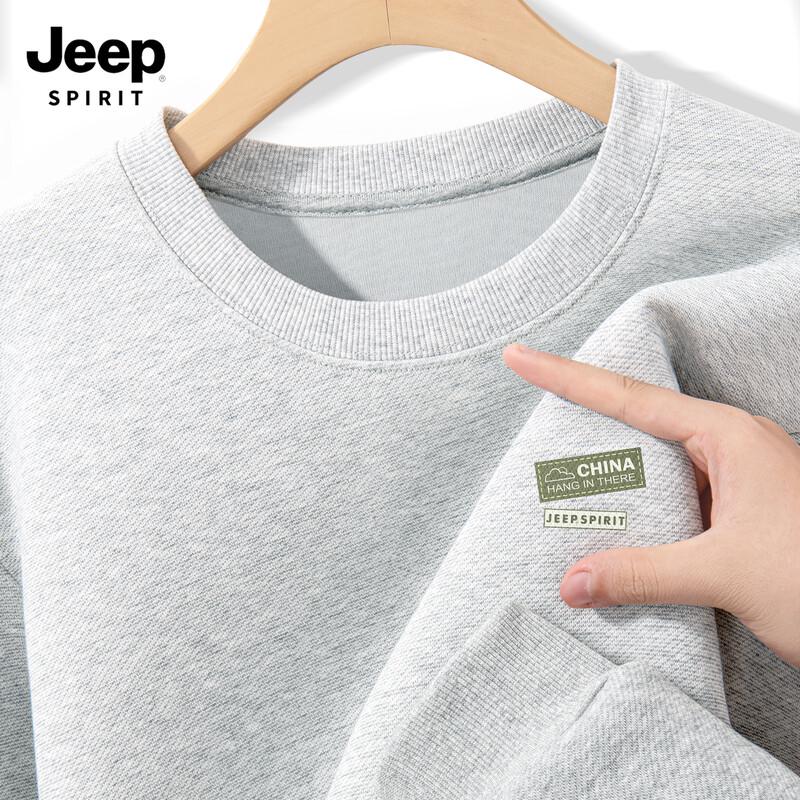 JEEP SPIRIT Мужской повседневный пуловер-свитшот 2025